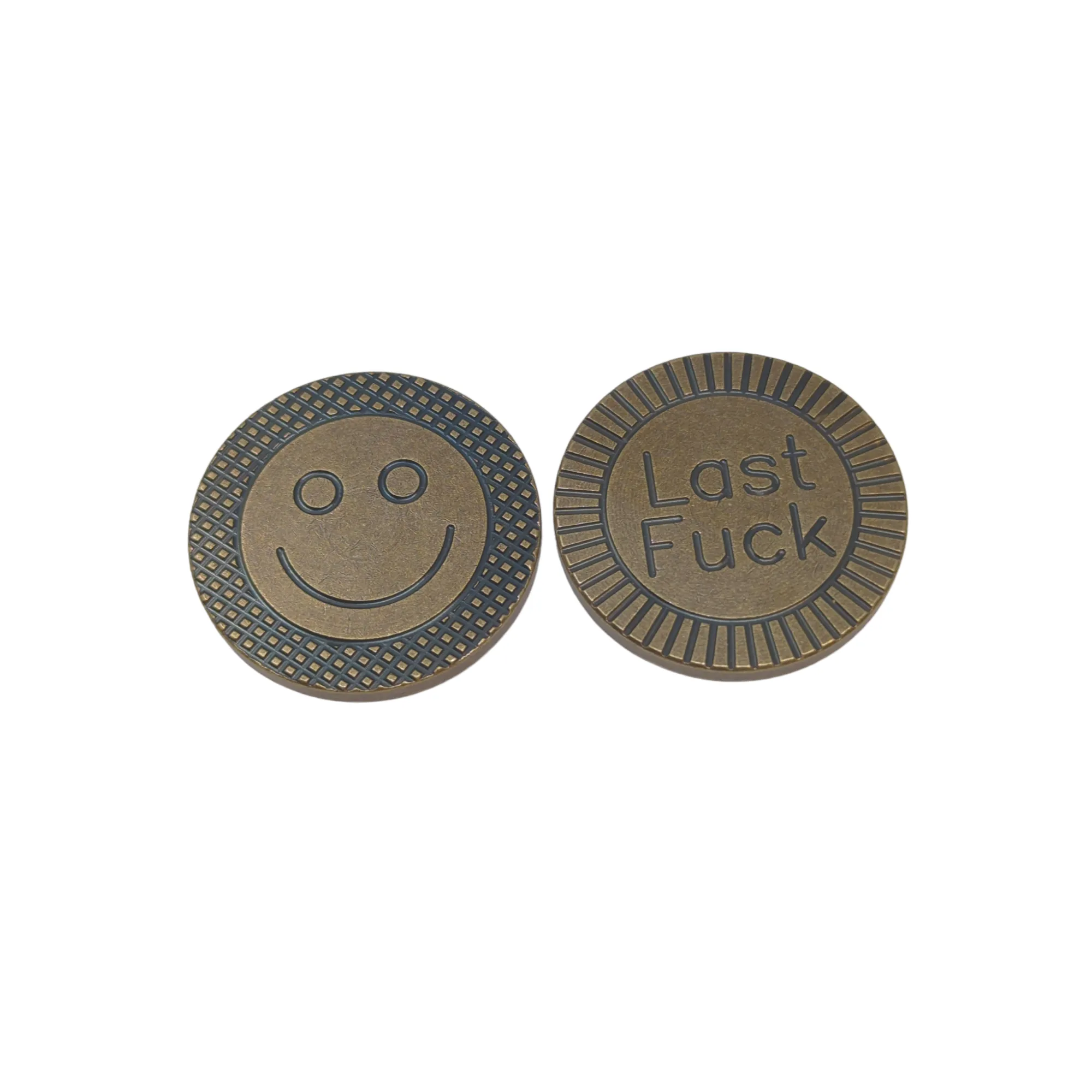 Brass Last F to Give Coin
