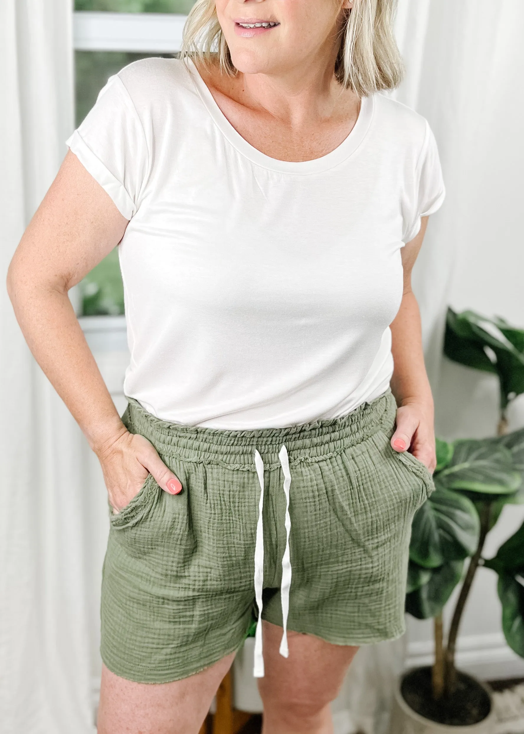 Drawstring Shorts