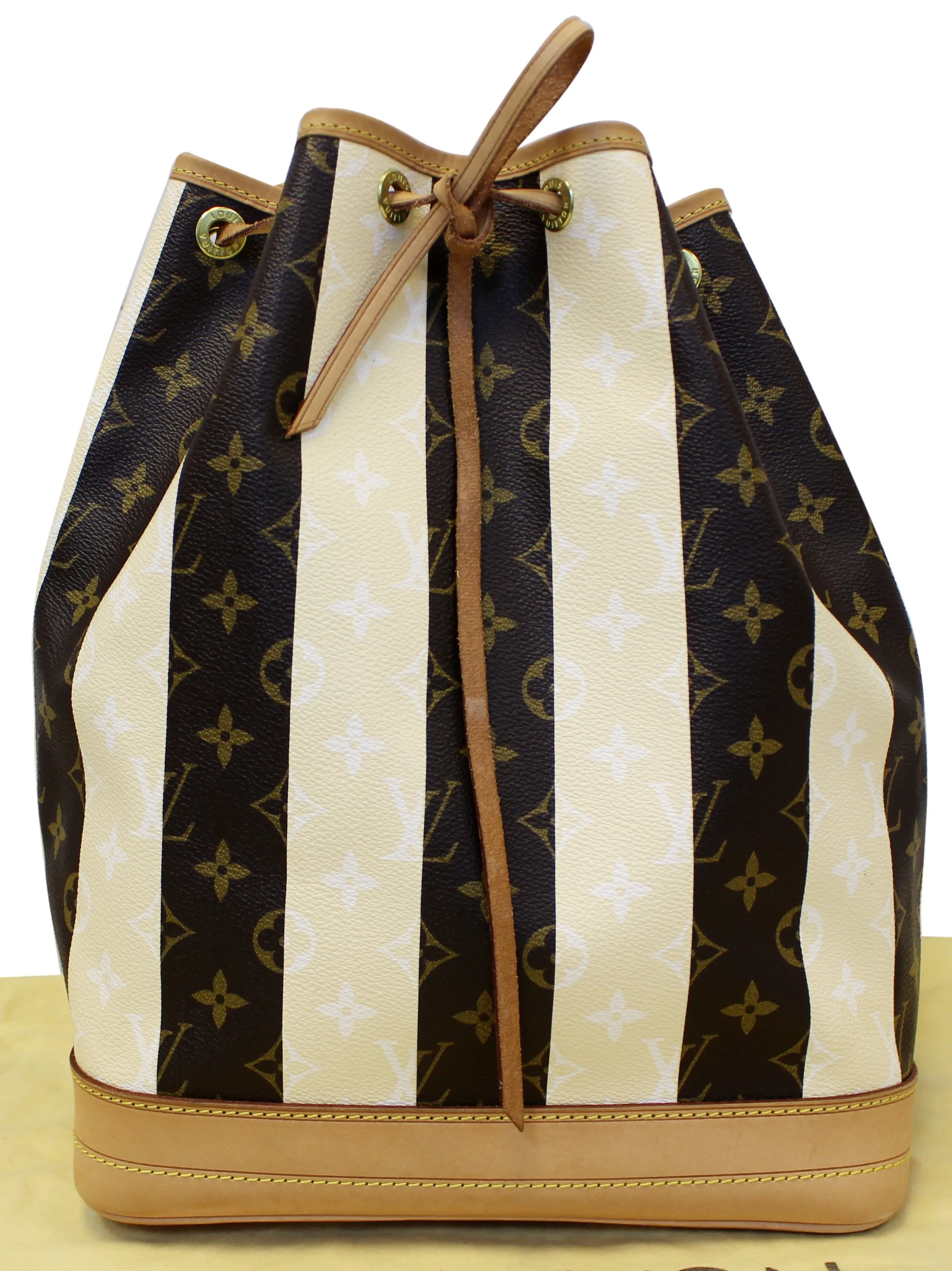 LOUIS VUITTON Noe Large Monogram Rayure Shoulder Bag