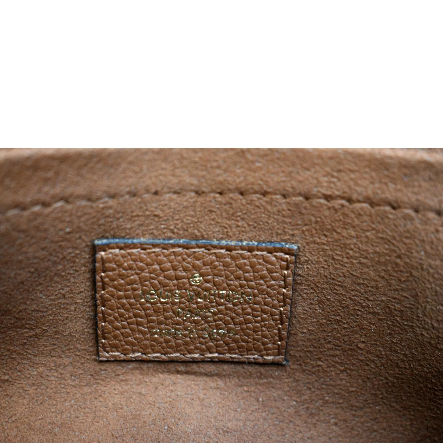 LOUIS VUITTON Saint Placide Monogram Canvas Crossbody Bag Brown