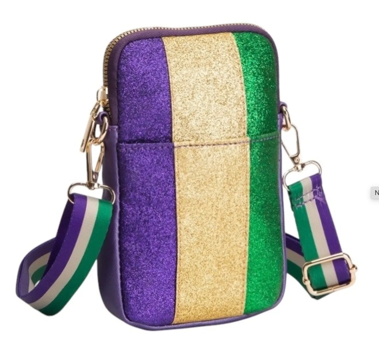 Mardi Gras Crossbody Bags