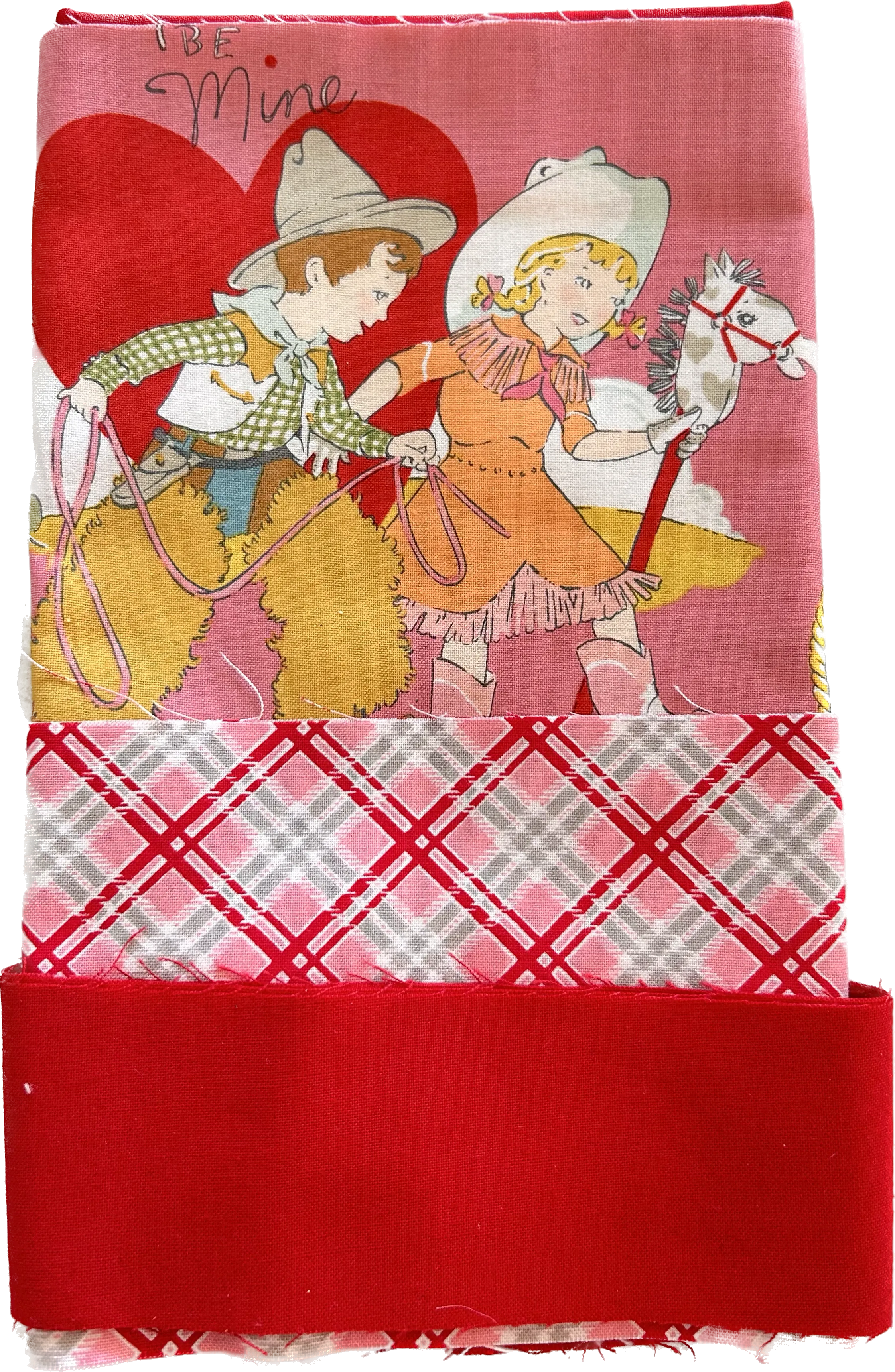 Valentine Lined Drawstring Bag Kit